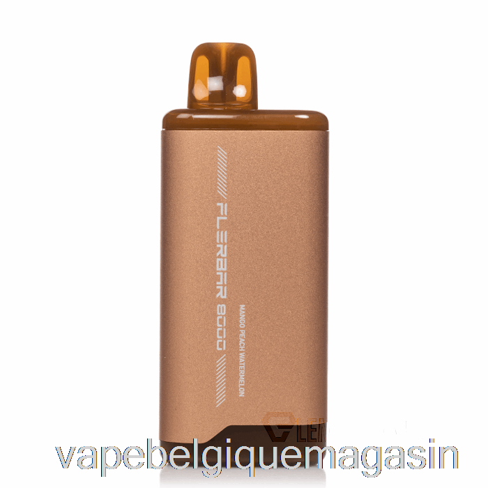 Vape Juice Flerbar 8000 Pastèque Mangue Pêche Jetable
